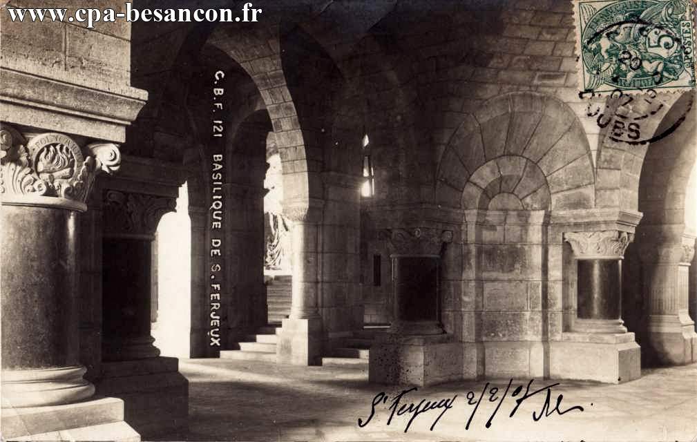 121 - BASILIQUE DE S.FERJEUX